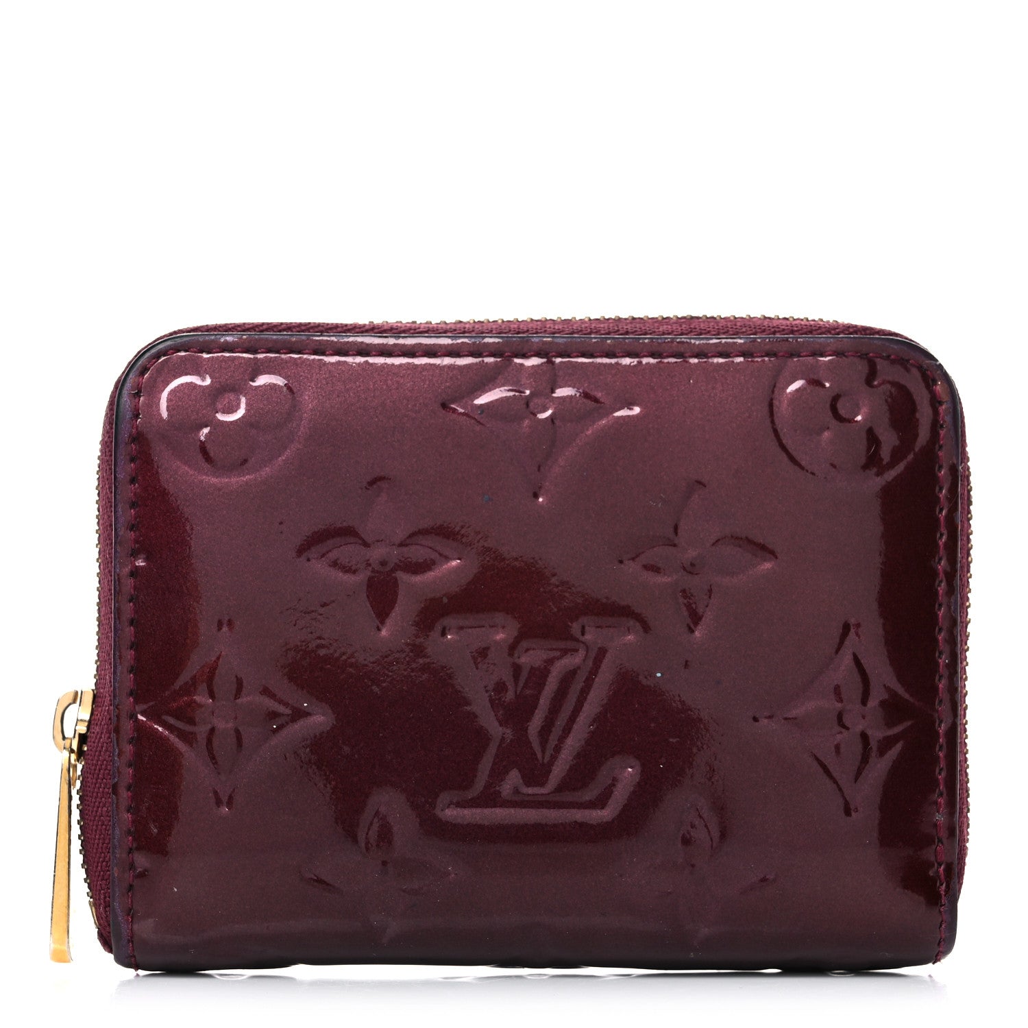 Louis Vuitton Vernis Zippy Coin Purse Rouge Fauviste 1 of 18