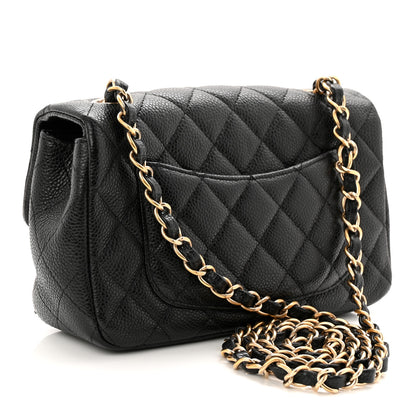 Chanel Caviar Quilted Mini Rectangular Flap Black 3 of 11