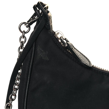 Prada Nylon Re-Edition 2005 Shoulder Bag Black 15 of 15