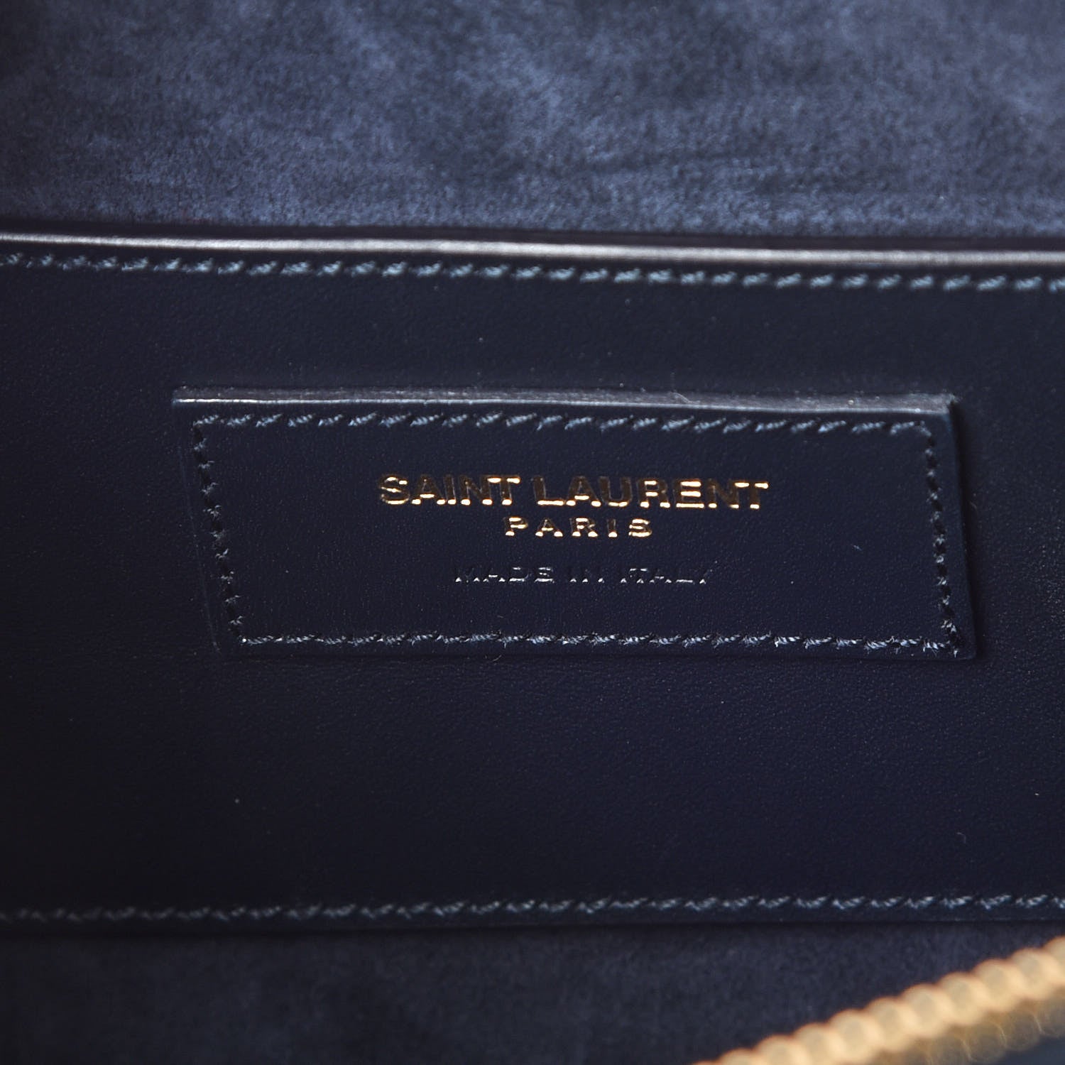 Saint Laurent Calfskin Classic Baby Duffle Marine 8 of 13