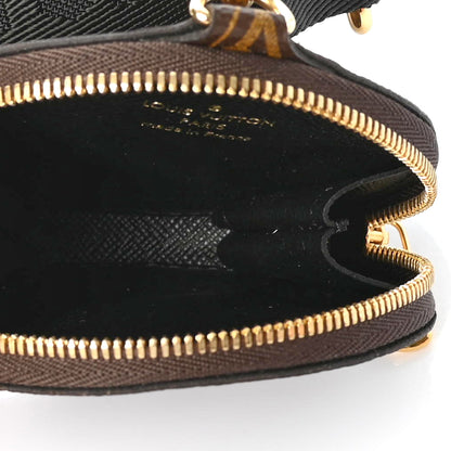 Louis Vuitton Monogram Multi Pochette Accessories Bandouliere Shoulder Strap Black 3 of 5