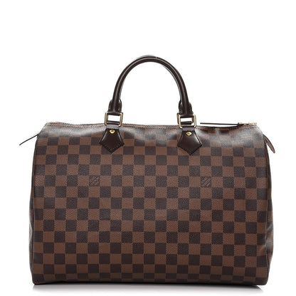 Louis Vuitton Damier Ebene Speedy 35 1 of 7
