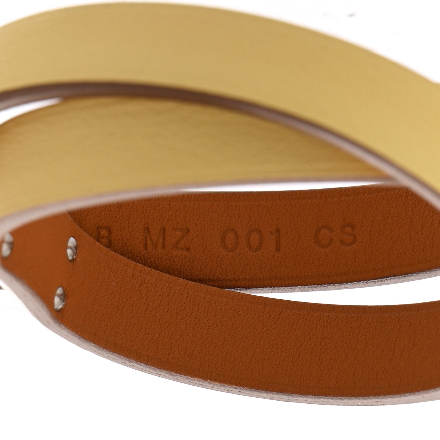 Swift Mini Kelly Double Tour Bracelet T2 Jaune Poussin