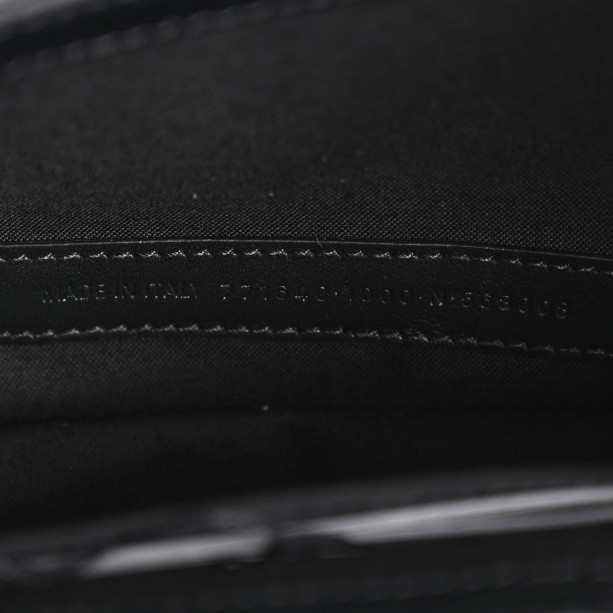 Balenciaga Agneau Arena Le Cagole Sling Bag XS Black 7 of 10