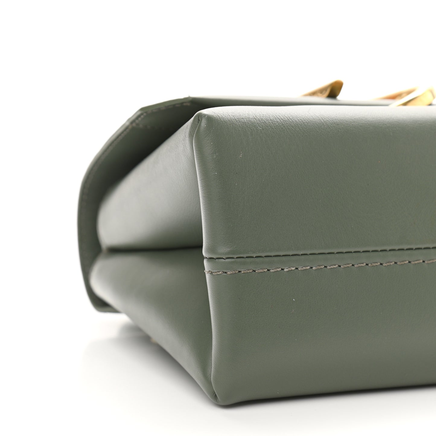 Smooth Calfskin Mini Alix Top Handle Satchel Cactus