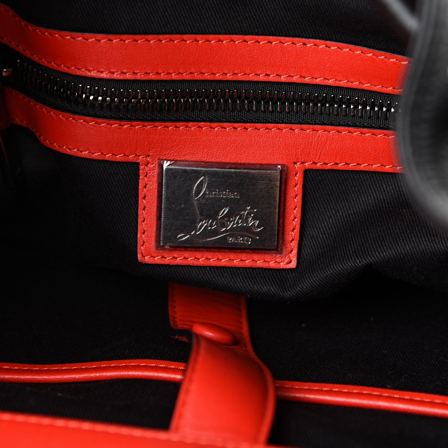 Calfskin Spiked Explorafunk Backpack Black