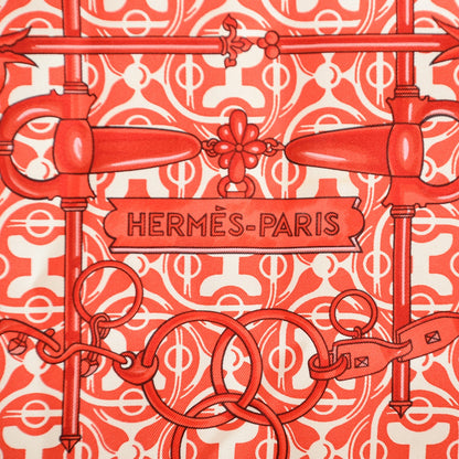 Hermes Silk Mors et Gourmettes Scarf 90 3 of 7