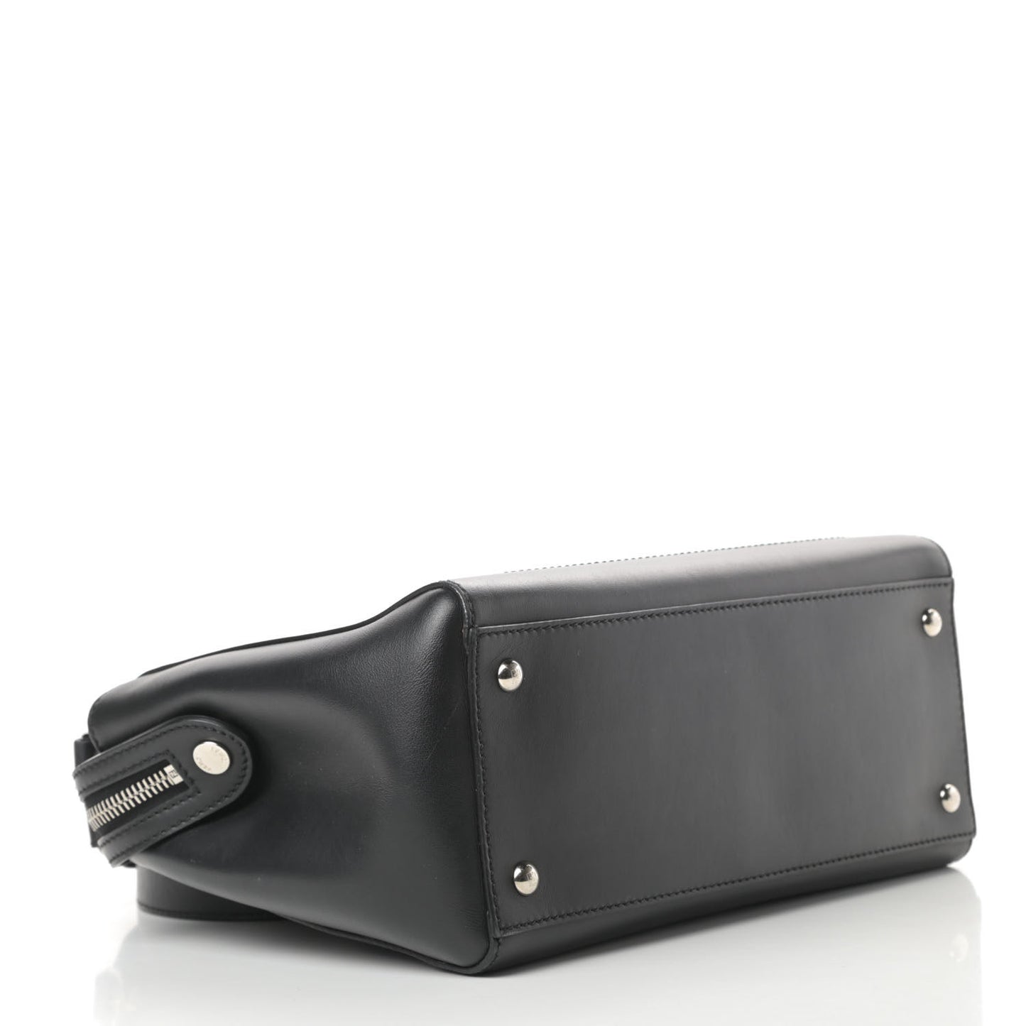 Vitello Baltico Dolce DotCom Satchel Black Blue Royal