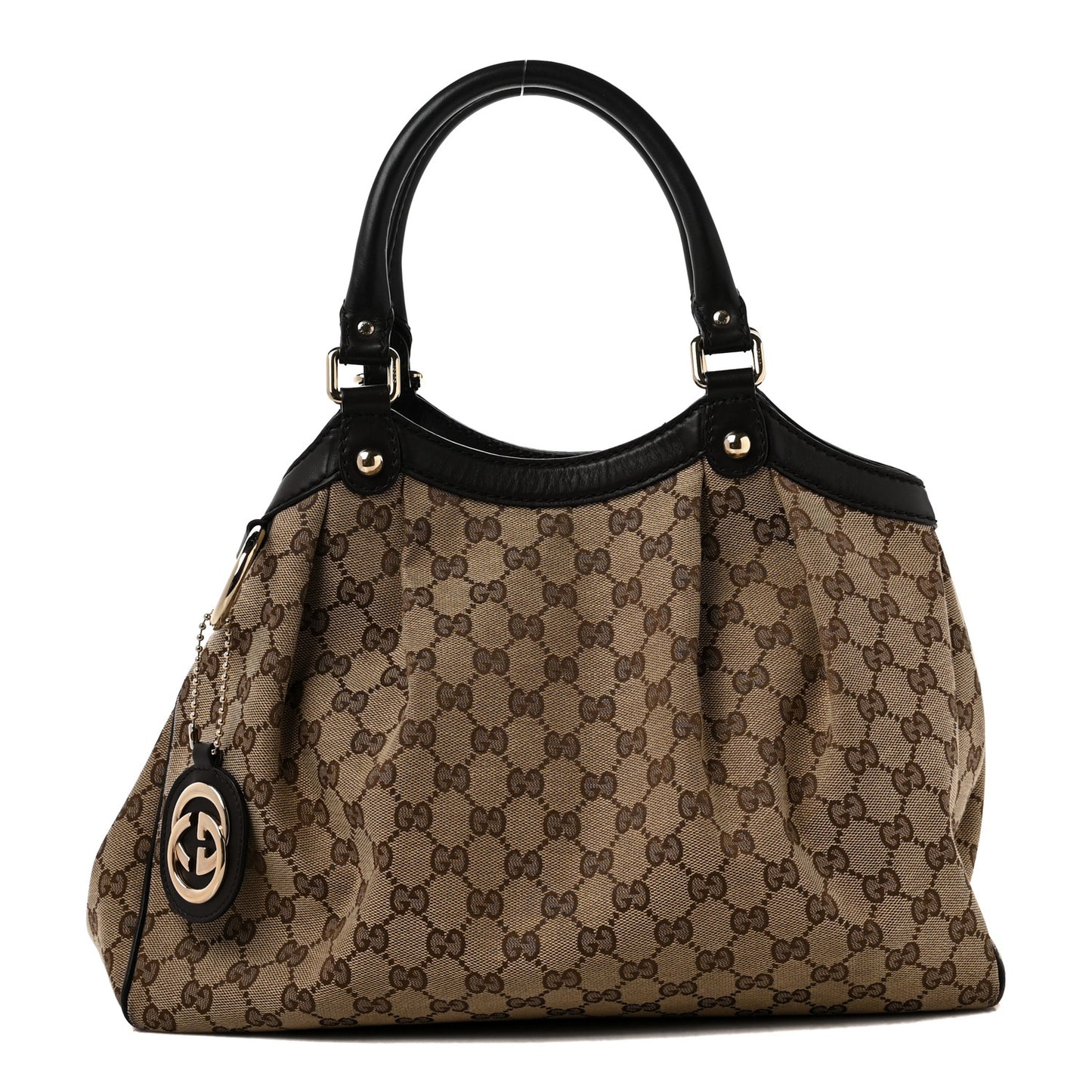 Monogram Medium Sukey Tote Dark Brown