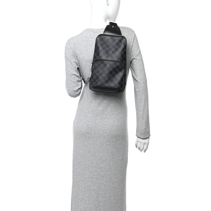 Louis Vuitton Damier Graphite Avenue Sling Backpack 2 of 10