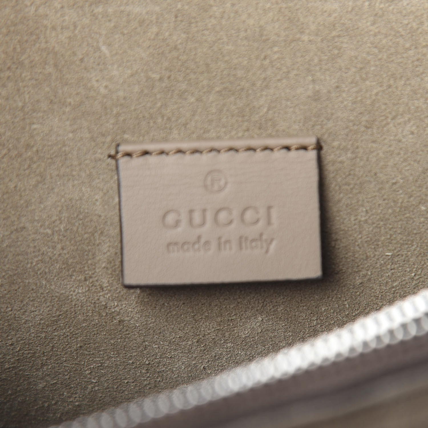 Gucci GG Supreme Monogram Medium Dionysus Shoulder Bag Taupe 7 of 11