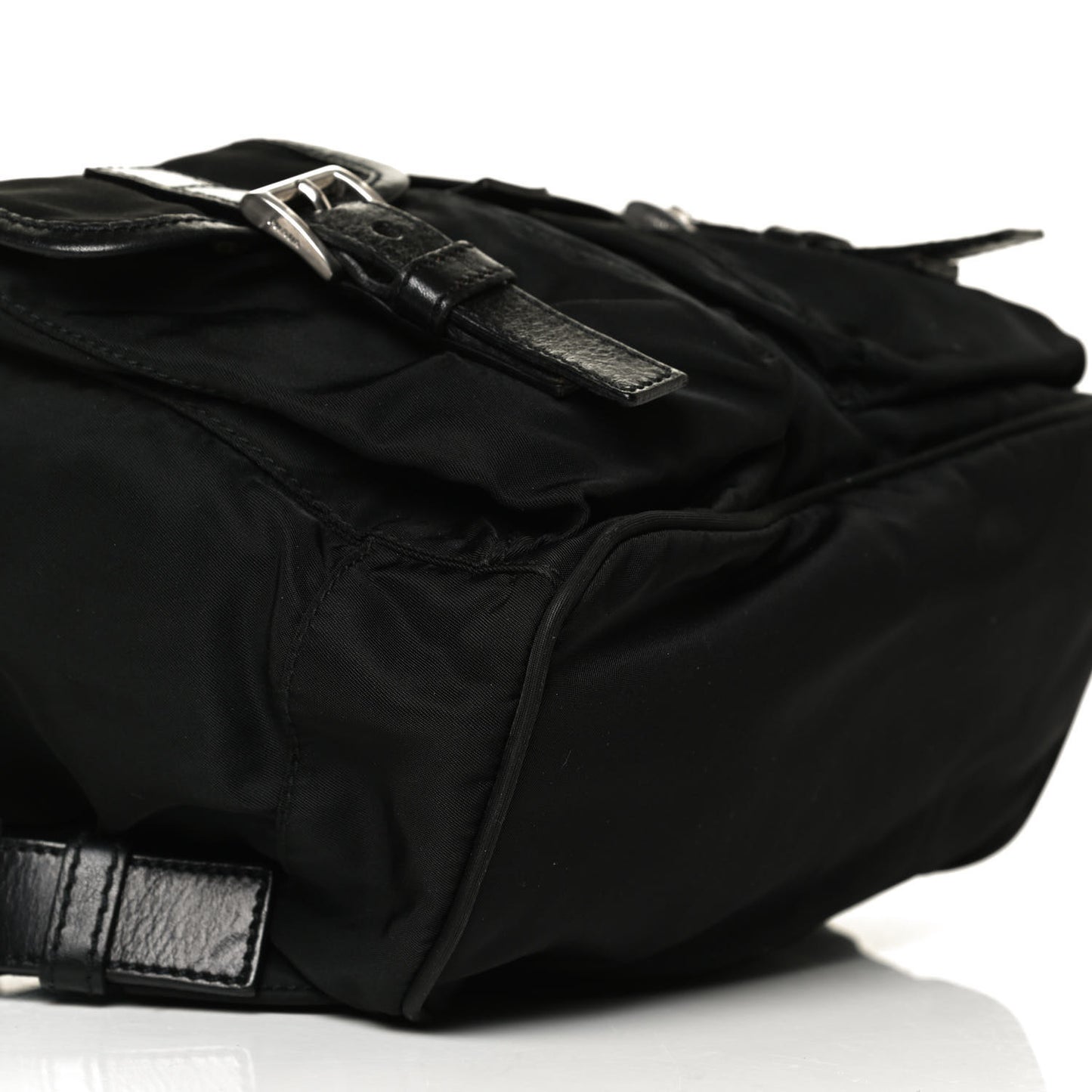 Tessuto Nylon Vitello Backpack Black