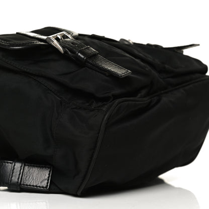 Prada Tessuto Nylon Vitello Backpack Black 8 of 16