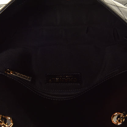 Chanel Calfskin Stitched CC Case Flap Bag Black 4 of 5