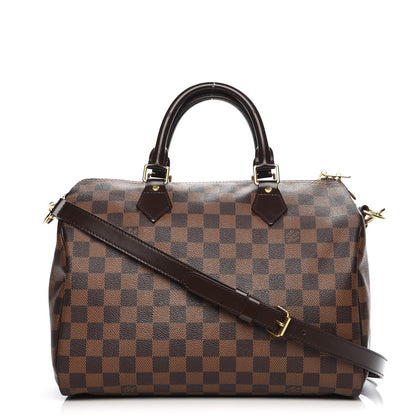 Louis Vuitton Damier Ebene Speedy Bandouliere 30 1 of 8