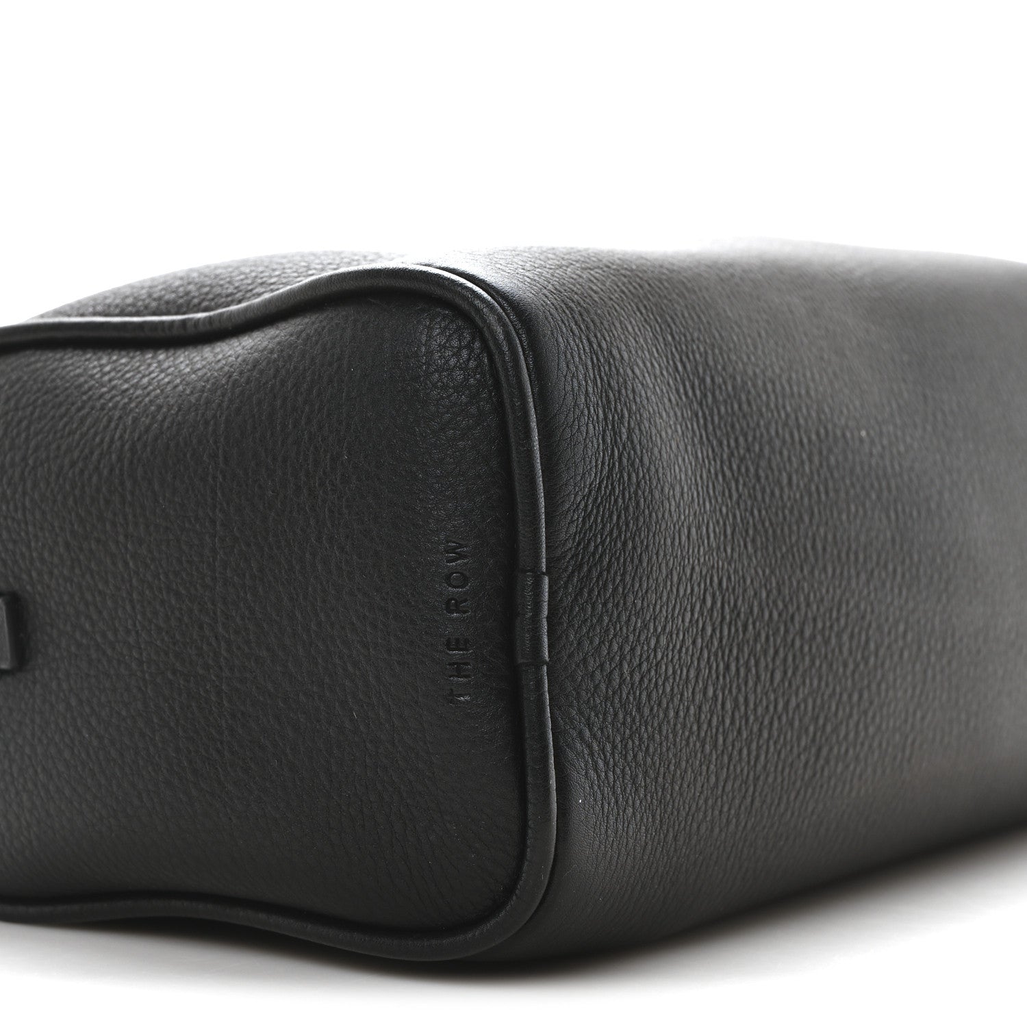 The Row Grained Calfskin 90's Bag Black 8 of 9