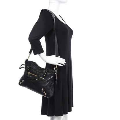 Balenciaga Agneau Giant 12 Gold Hardware Town Black 3 of 11