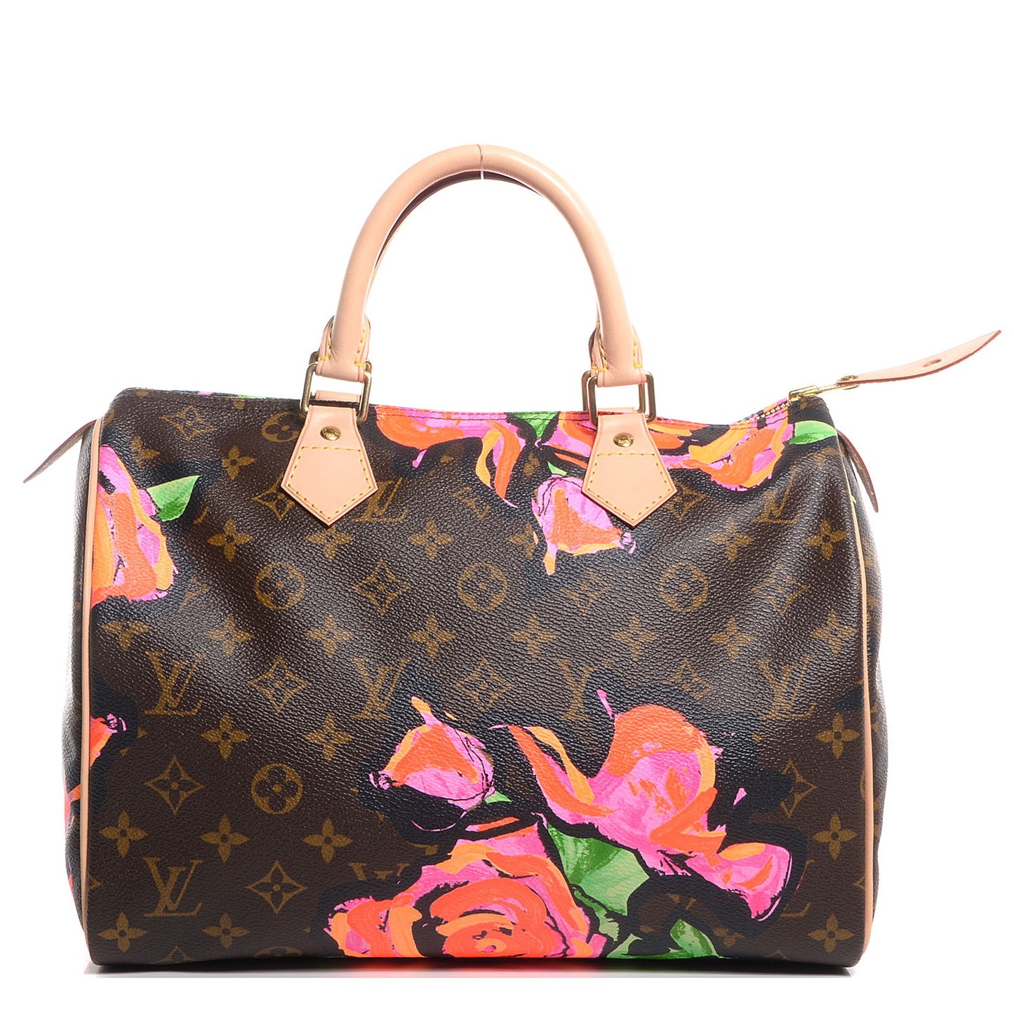 Monogram Roses Speedy 30