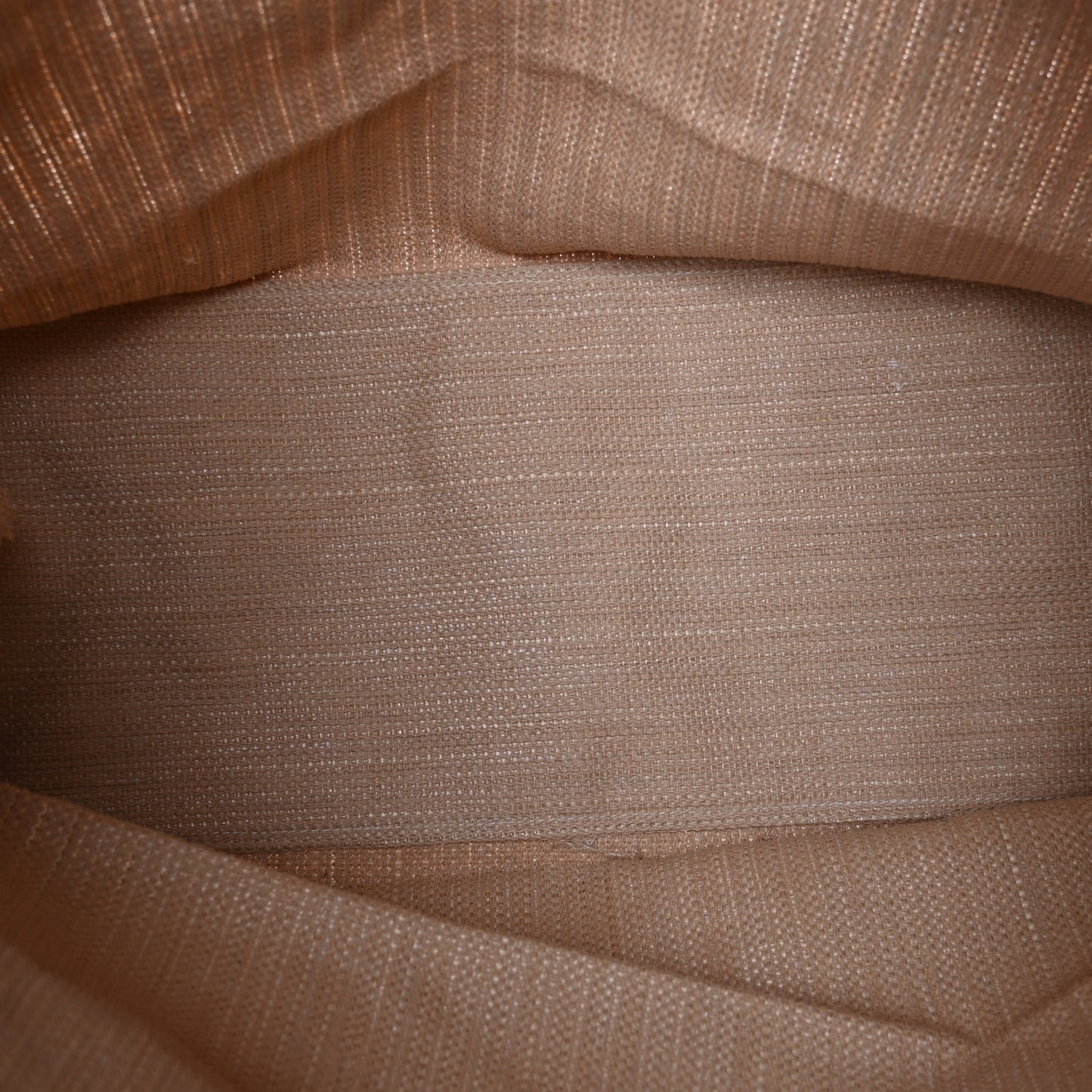 Raffia Logo Tote Naturale