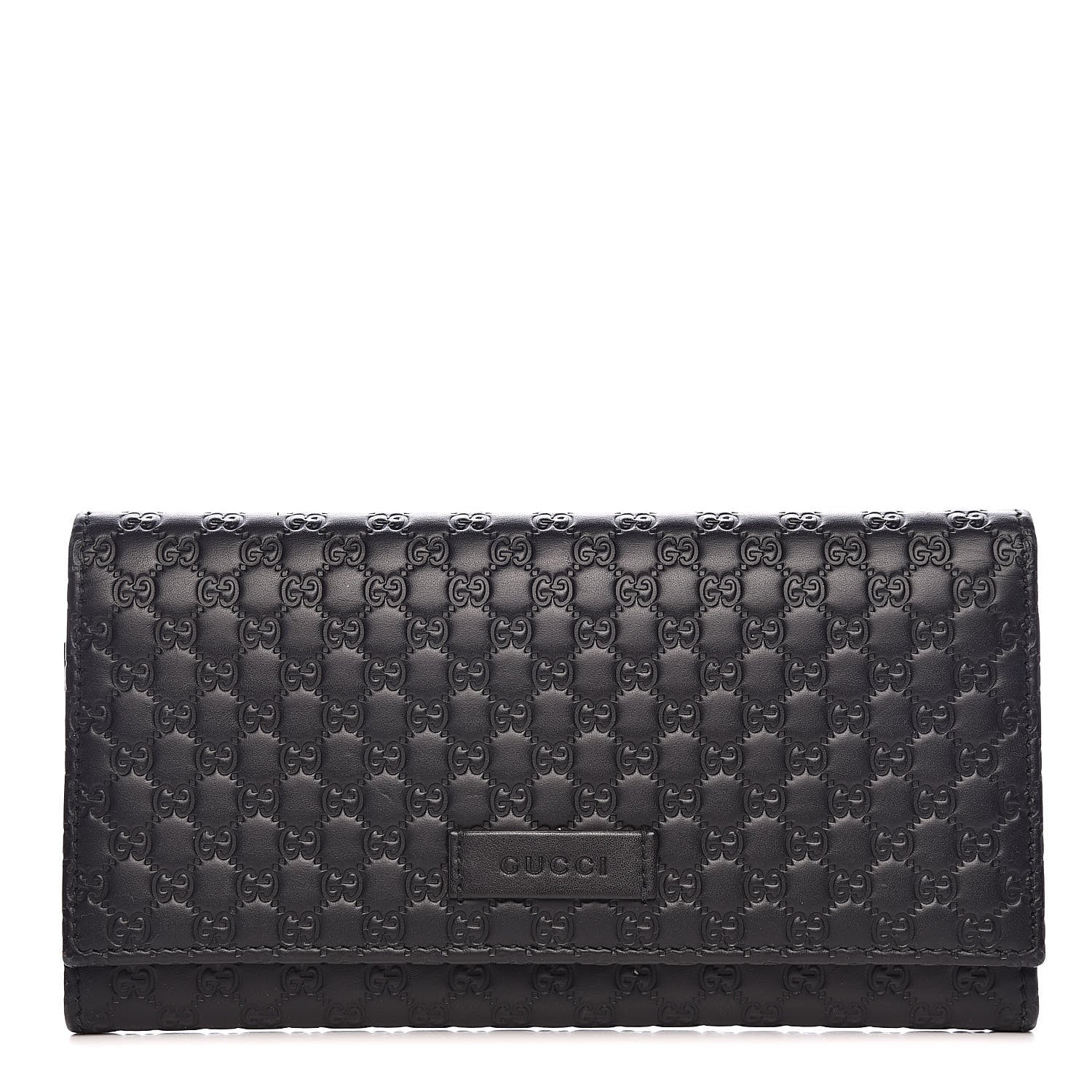 Gucci Soft Microguccissima Continental Wallet Black 1 of 11
