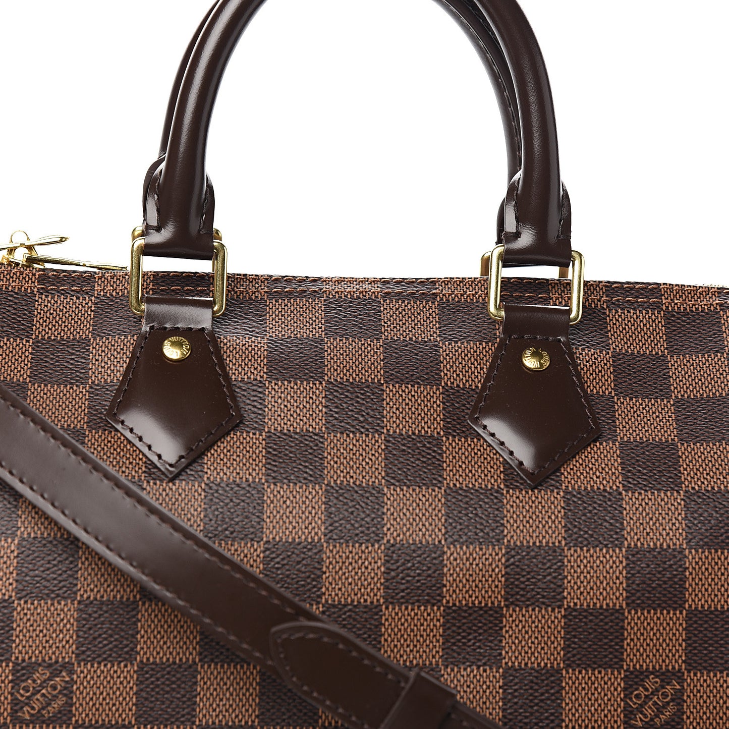 Damier Ebene Speedy Bandouliere 25