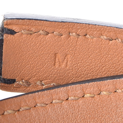 Hermes Box Rivale Double Tour Bracelet M Black 6 of 8