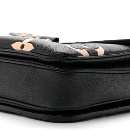 Louis Vuitton Empreinte Monogram Giant Pochette Metis Black Beige 9 of 12
