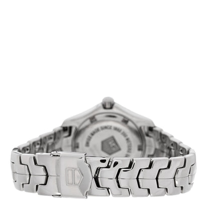 Tag Heuer Stainless Steel Mother of Pearl 27mm Link Quartz Watch WJ1313-0 3 of 4