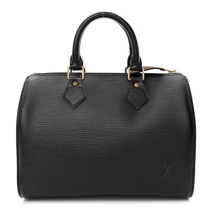 Louis Vuitton Epi Speedy 25 Black 1 of 15