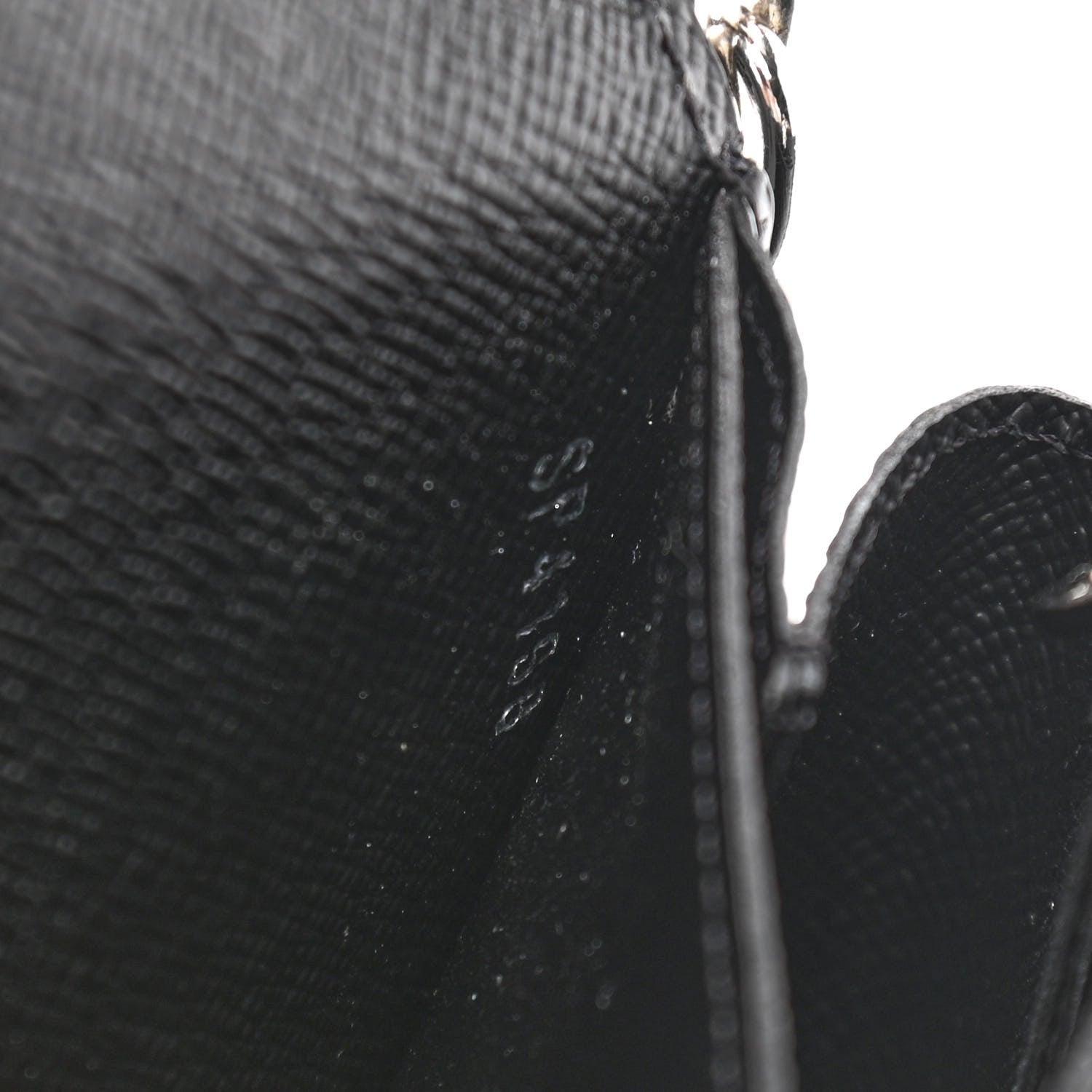 Louis Vuitton Epi Twist Chain Wallet Black 7 of 11
