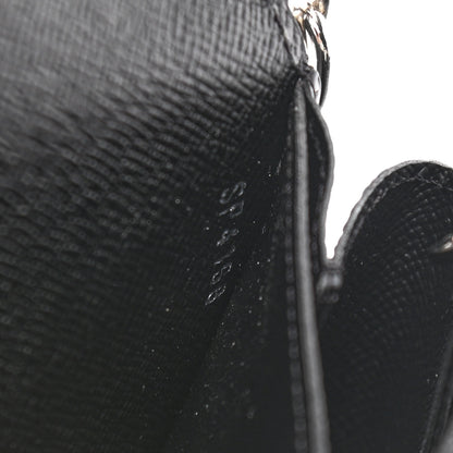 Louis Vuitton Epi Twist Chain Wallet Black 7 of 11