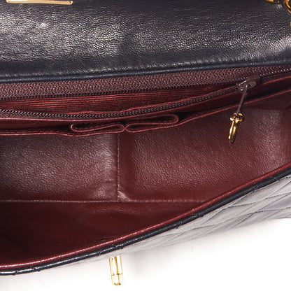Chanel Lambskin Quilted Mini Square Flap Black 4 of 9