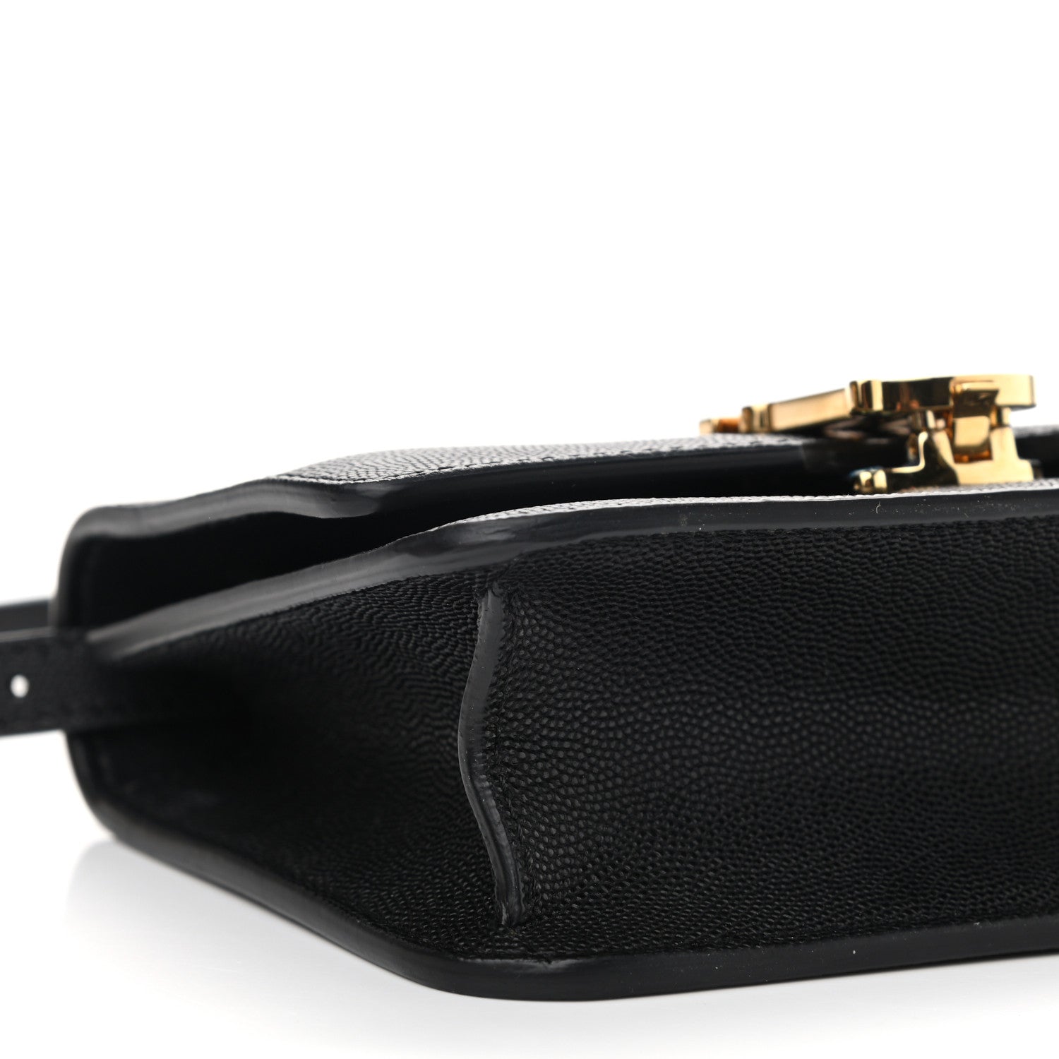 Burberry Grained Calfskin Mini TB Bag Black 8 of 13