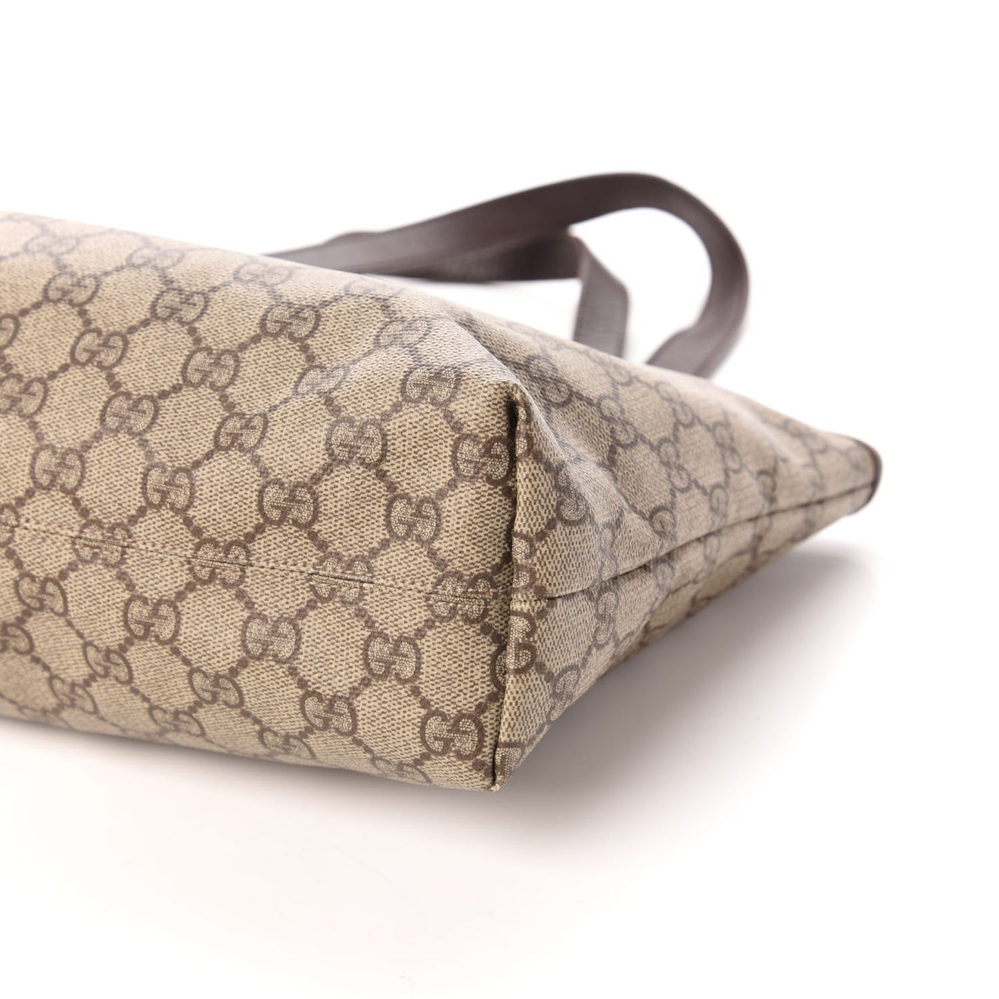 GG Plus Monogram Small Joy Tote Dark Brown