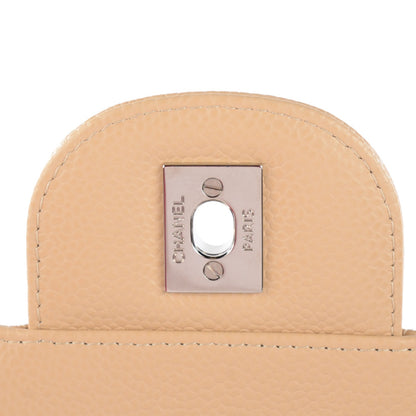 Chanel Caviar Quilted Jumbo Double Flap Beige Clair 8 of 8