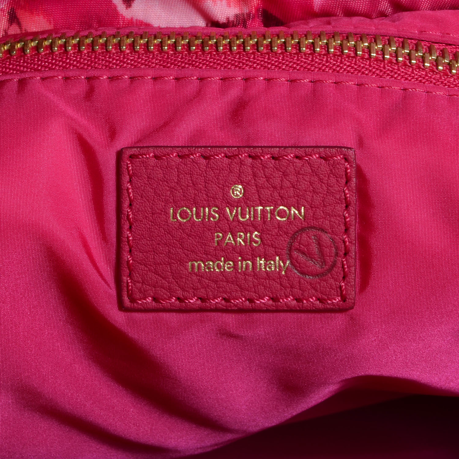 Louis Vuitton Nylon Monogram Ikat Noefull MM Rose Indien 6 of 7