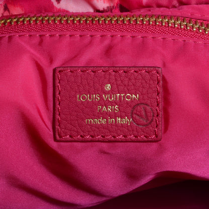 Louis Vuitton Nylon Monogram Ikat Noefull MM Rose Indien 6 of 7