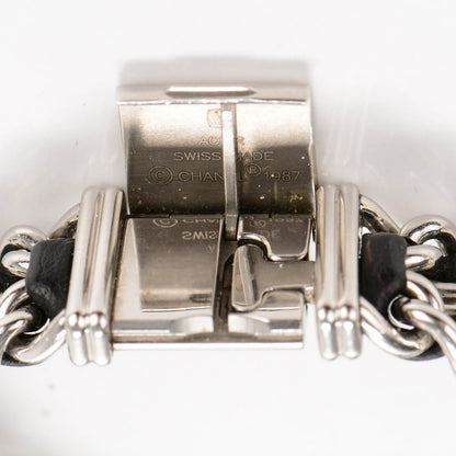 Chanel Stainless Steel Lambskin 20mm Chain Premiere Quartz Watch S 7 of 8