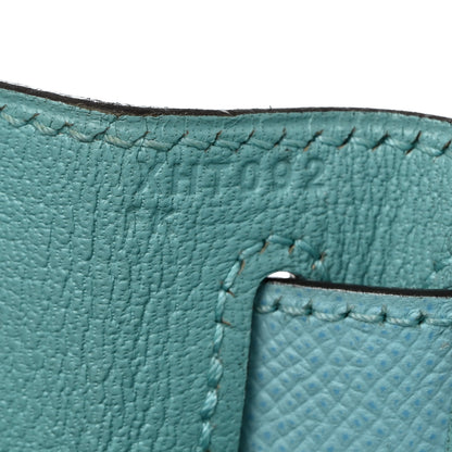 Hermes Epsom Kelly Sellier 28 Bleu Atoll 7 of 21