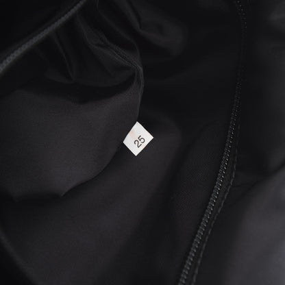 Prada Tessuto Nylon Soft Calf Messenger Royal Black 8 of 11