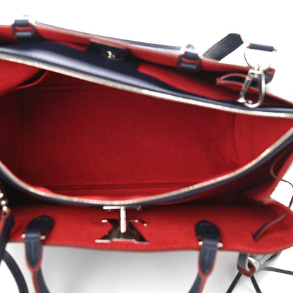 Louis Vuitton Calfskin Lockmeto Marine Rouge 5 of 9