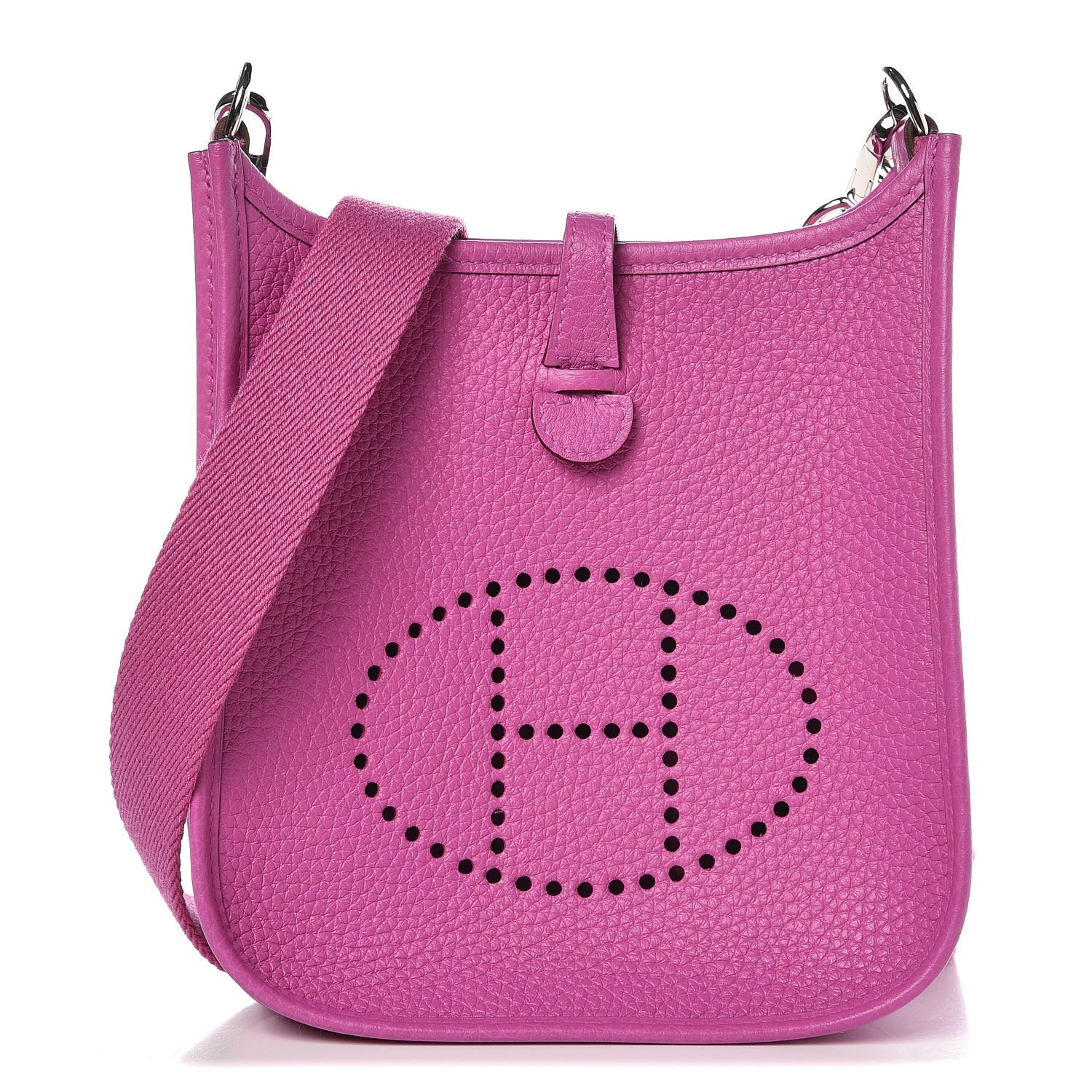 Hermes Taurillon Clemence Evelyne TPM Magnolia 1 of 9