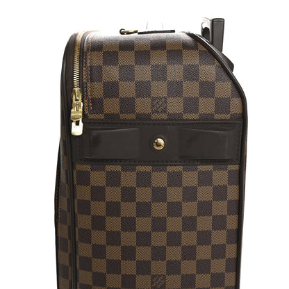 Louis Vuitton Damier Ebene Pegase 55 Rolling Luggage 12 of 15
