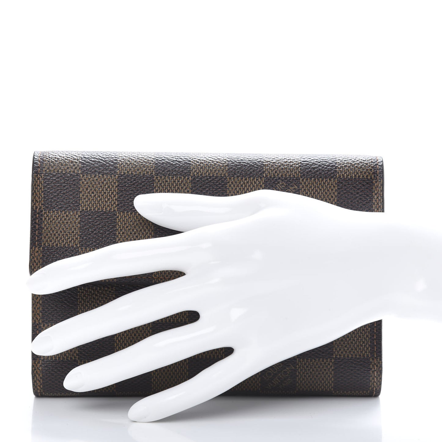 Damier Ebene Porte Tresor Etui Papier Wallet
