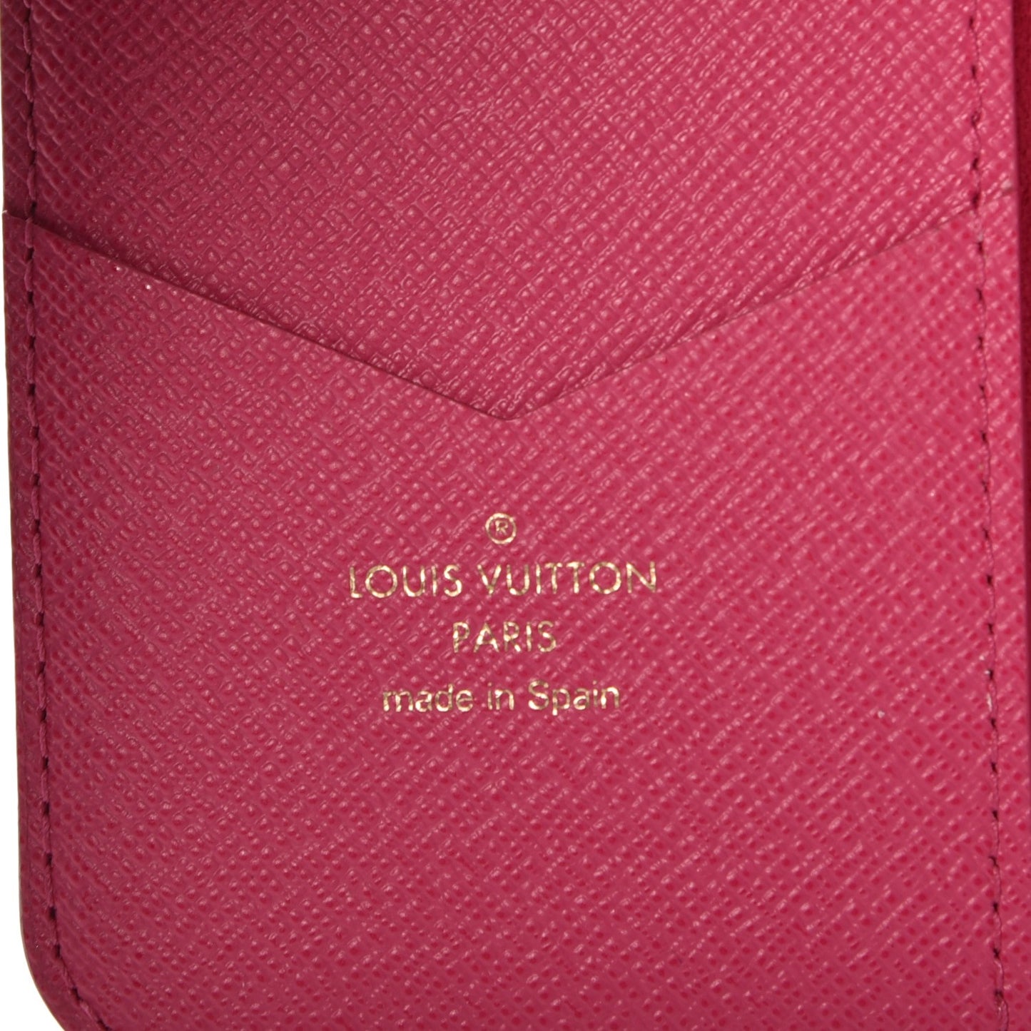 Monogram iPhone X Folio Case Rose Pop