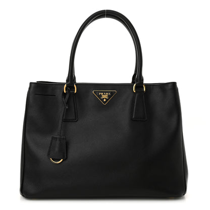 Prada Saffiano Lux Medium Tote Black 1 of 12