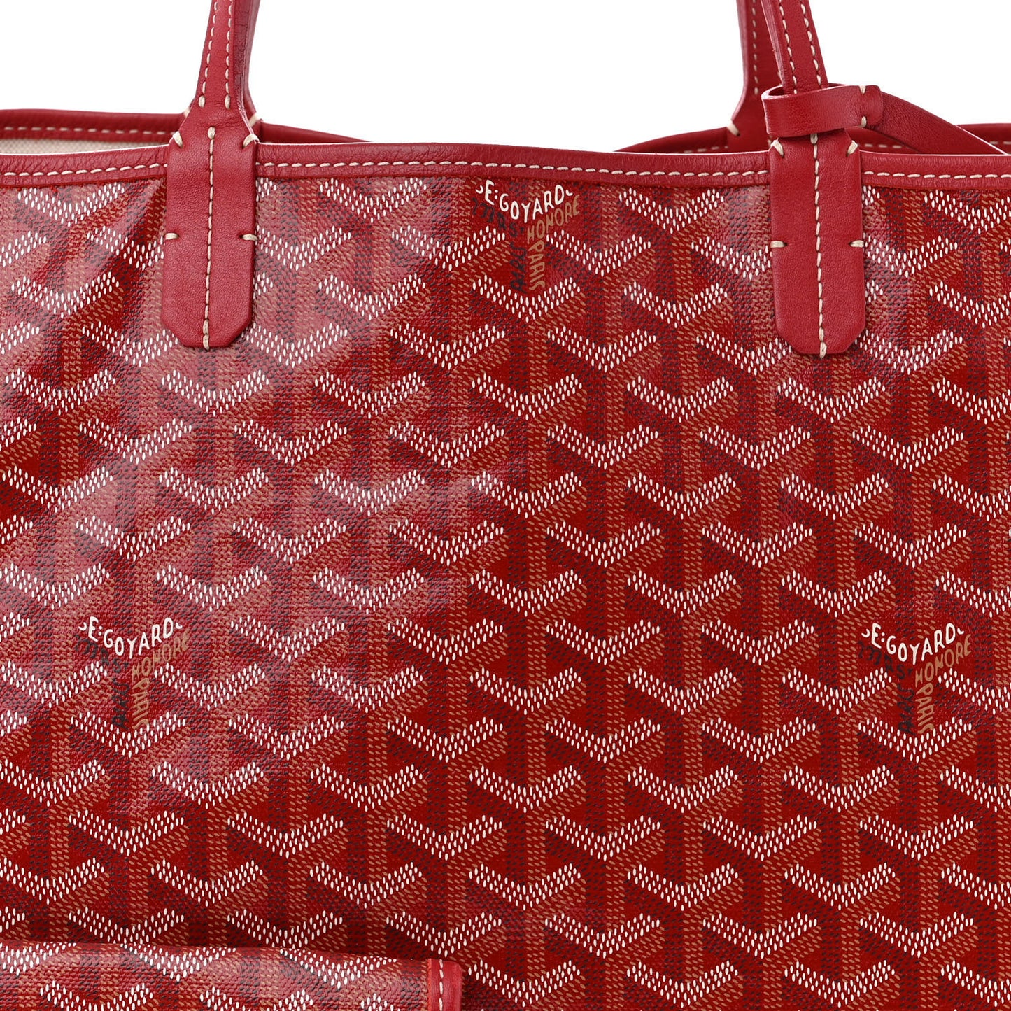 Goyardine Saint Louis PM Red