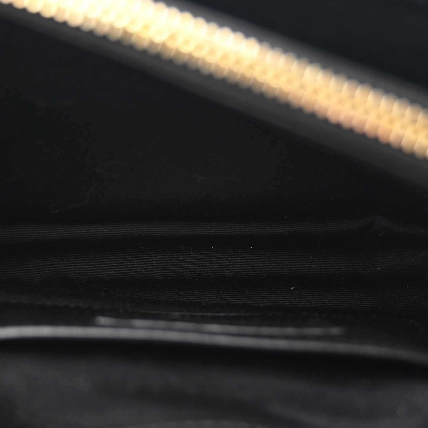 Suede Matelasse Chevron Monogram Medium College Bag Black