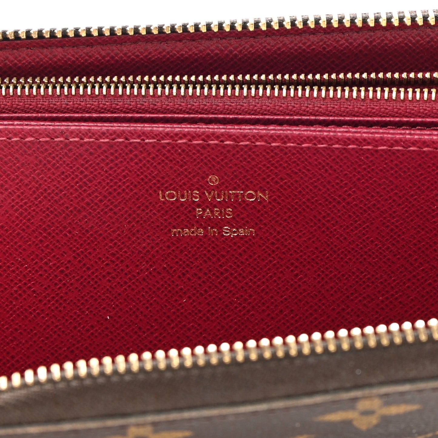 Monogram Zippy Wallet Fuchsia