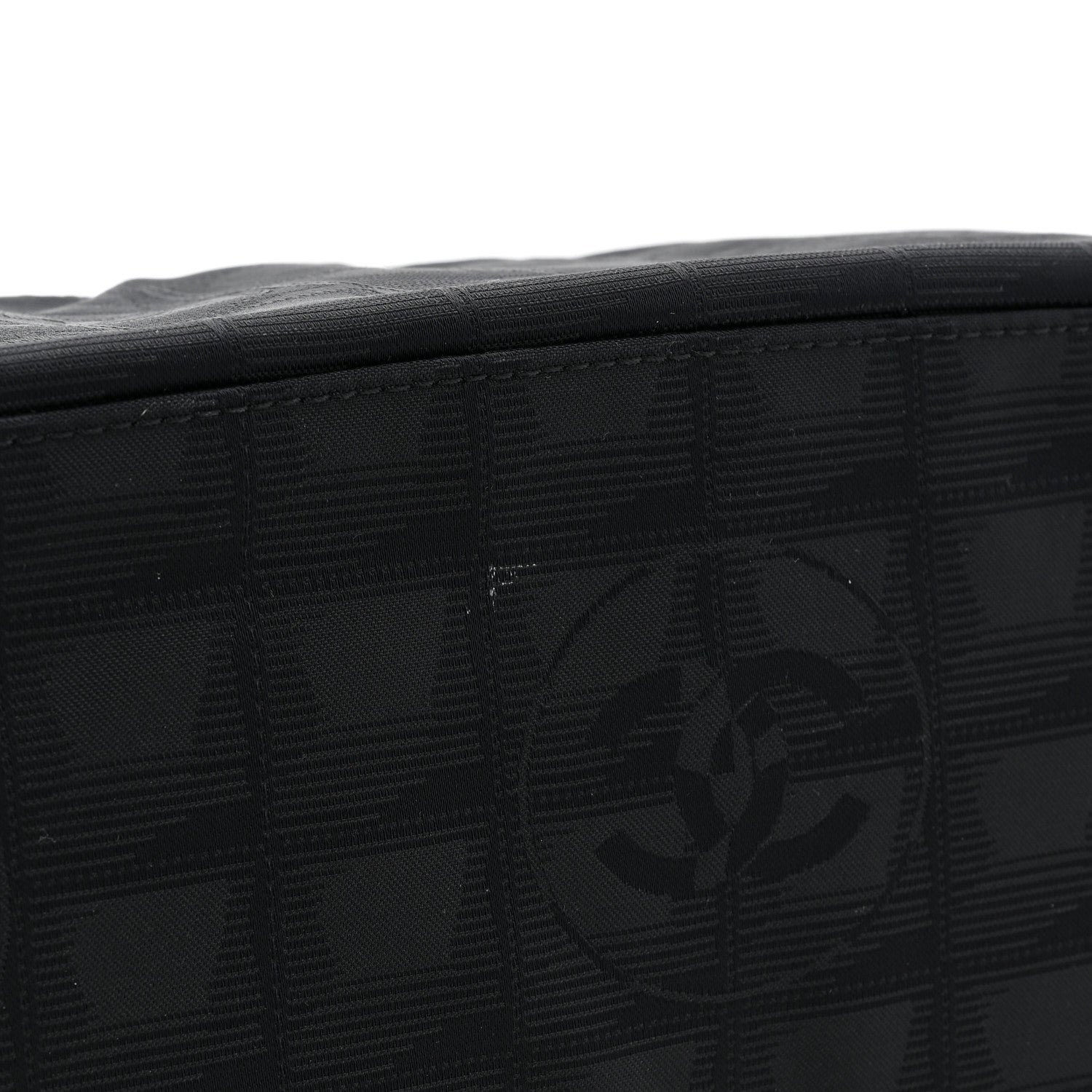 Chanel Nylon Travel Convertible Tote Black 13 of 14
